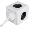 Oem Power strip cube 5 sockets max 3680W with 1,4m power cable E03 baltas