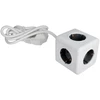 Oem Power strip cube 5 sockets max 3680W with 1,4m power cable E03 baltas