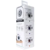 Maclean Oem Power strip cube 5 sockets max 3680W with 1,4m power cable E03 baltas