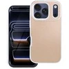 OEM dėklas, skirtas iPhone 17 Pro / 18 Pro (žemas kameros kraštas), blizgus auksinis