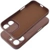 Dėklas Oem Case for iPhone 17 PRO Silicone Mag Cover compatible with MagSafe ruda