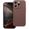 Dėklas Oem Case for iPhone 17 PRO Silicone Mag Cover compatible with MagSafe ruda