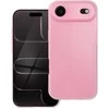 OEM dėklas, skirtas „iPhone 17 AIR“, skaidrus, 2 mm, mirksinčios rožinės spalvos