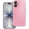 OEM dėklas, skirtas iPhone 17, skaidrus, 2 mm, mirksinčios rožinės spalvos