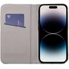 Atverčiamas dėklas, skirtas „Realme NOTE 70 Smart Magneto“, bordo spalvos