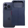 Dėklas Oem Flip case for iPhone 17 PRO Split Book navy and red