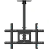 ONKRON Ceiling mount for TV 32"-80" max 68 kg, tilt-swivel, juodas