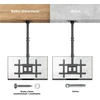Laikiklis ONKRON Ceiling mount for TV 32"-80" max 68 kg, tilt-swivel, juodas