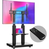 ONKRON TS2811E Mobile stand for TV or interactive panels 50"–120" Juodas