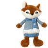Nežinomas Kalėdinė dekoracija Decoris Fox, 30 cm, oranžinė/žydra