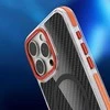 Oem Originalus „iPhone 16e“ (SE4 2025) / 17e „Fiber“ dėklas, suderinamas su „MagSafe“ oranžinis