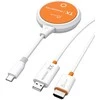 J5 Create j5create JVAW62 ScreenCast USB-C® Wireless Ekranas HDMI™ Extender, Baltas and Oranžinis