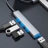 Orico AH-A13 USB-A šakotuvo prijungimo stotis 1x USB-A 3.0 + 3x USB-A 2.0 – pilka