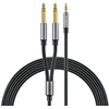 Orico AX2N audio cable mini jack 3.5 mm to 2 x jack 6.5 mm 1 m - juodas