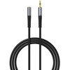 Orico AXF Mini Jack 3,5 mm vyriškas į moterišką garso kabelis 1 m - Juodas
