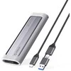 Kieszeń dyskowa Orico AXM2F-V1 M.2 NGFF USB-C 5Gb/s - pilka