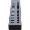 Orico BT2U3-16AB Hub 16x USB-A 3.0 su jungikliais - pilka