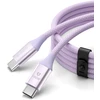 Orico CDX 100W 5A Power Delivery USB-C – USB-C laidas 1m – violetinės spalvos