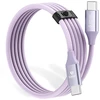 Orico CDX 100W 5A Power Delivery USB-C – USB-C laidas 1m – violetinės spalvos