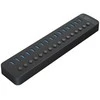 Orico CT2U3-16AB 16x USB-A 3.0 šakotuvas su jungikliais – juodas