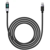 Orico LDC2L USB-C į Lightning PD 29W laidas su LED ekranu 480Mbps 2m - Juodas