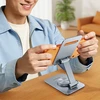 Orico PS2 foldable phone stand, 360° rotating - sidabrinis