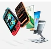 Orico PS2 foldable phone stand, 360° rotating - sidabrinis