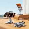 Orico PS2 foldable phone stand, 360° rotating - sidabrinis