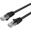 Orico PUG-C6 CAT6 1000Mbps RJ45 Ethernet Network Cable LAN Round 30m - Juodas