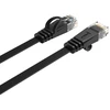 Orico PUG-C6B CAT6 1000Mbps RJ45 Ethernet tinklo kabelis, plokščias LAN, 10m, Juodas