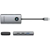Šakotuvas Orico PW11-5P USB-C šakotuvo prijungimo stotis 1x USB-A 3.0 + 2x USB-A 2.0 + 1x USB-C PD + 1x HDMI - pilka