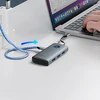 Šakotuvas Orico PW11-5P USB-C šakotuvo prijungimo stotis 1x USB-A 3.0 + 2x USB-A 2.0 + 1x USB-C PD + 1x HDMI - pilka