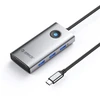 Orico PW11 6in1 USB-C Docking Station 3x USB-A 3.0 1x USB-C 3.0 1x USB-C PD 100 W 1x HDMI 4K 30Hz - Gray