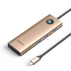 Orico PW11 9in1 USB-C Docking Station 3x USB-A 3.0 1x USB-C PD 100 1x HDMI 4K 60Hz 1x VGA 1080P 60Hz 1x Micro SD/SD 1x RJ45 Gigabit Ethernet - Rose Gold