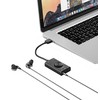 Orico SC2 išorinė daugiafunkcė garso plokštė su USB-A – juoda