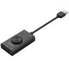 Orico SC2 išorinė daugiafunkcė garso plokštė su USB-A – juoda