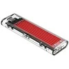 Kieszeń dyskowa Orico TCM2-C3 M.2 NVME na USB-C 10Gb/s - raudona