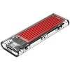 Kieszeń dyskowa Orico TCM2-C3 M.2 NVME na USB-C 10Gb/s - raudona