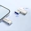 Orico U301 32GB USB-A USB-C USB 3.2 Gen 1 USB atmintinė – Sidabrinis