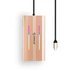 Orico XDR 12in1 RGB USB-C Docking Station 3x USB-A USB-C PD 100W HDMI 4K VGA RJ45 Gigabit SD and Micro SD Card Reader - Rose Gold