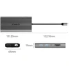 Orico XDR 12in1 USB-C Docking Station USB-A USB-C HDMI 4K VGA RJ45 Gigabit PD 100W SD and Micro SD Card Reader - Gray