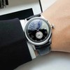 Orient Bambino mažų sekundžių vyriškas laikrodis RA-AP0101B30B+ dėžutė