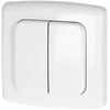 Orno Switch with 2 channels and radio transmitter, used for wireless control of flush-mounted switches and sockets (OR-SH-1751) (Atnaujinta)