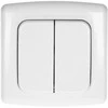 Orno Switch with 2 channels and radio transmitter, used for wireless control of flush-mounted switches and sockets (OR-SH-1751) (Atnaujinta)