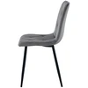 Oskar CHAIR LIBRA Pilkas 86.5X45X54
