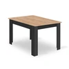 Oskar Dining table Leobert. ruda col./juodas col.. 120x8x75cm