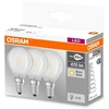 LED lempa Osram P40, 4W, E14, 2700K, 470lm, 3 vnt.