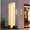 Viokef 9W LED sieninis lauko šviestuvas TESSA, tamsiai pilkas, 3000K, IP54, 4317800