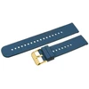 Pacific U27 rubber watch strap - navy mėlynas/rosegold - 20mm