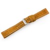 Pacific W48 leather watch strap - PREMIUM - camel/baltas - 24mm